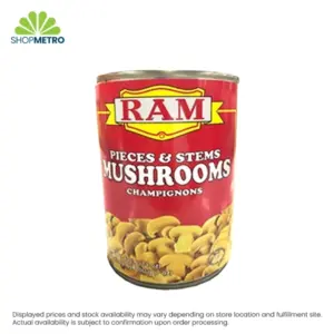 Ram Champignons Pieces And Stems Mushroom 400g