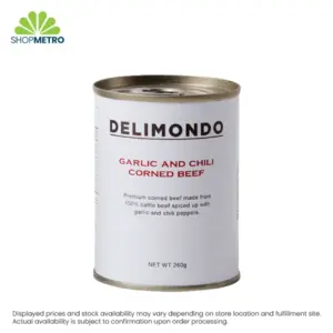 Delimondo Garlic and Chili Corned Beef 260g