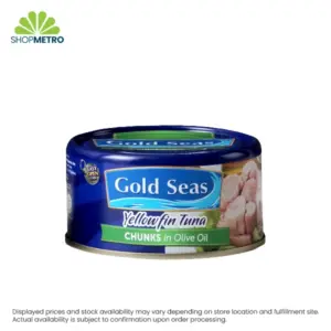 Gold Seas Yellowfin Tuna Chunks in Olive Oil 90g