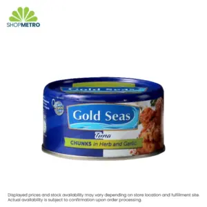 Gold Seas Tuna Chunks In Herb And Garlic 185g