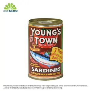 Young's Town Sardines in Tomato Sauce with Chili 155g