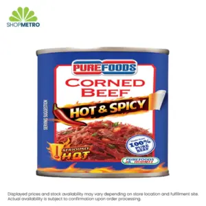 Purefoods Corned Beef Hot and Spicy 150g