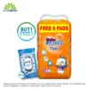 Buy 1 Lampein Baby Diaper Pants XL 42's Free Cheerub Ice Cooling Wipes 15's