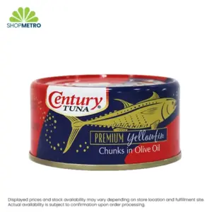 Century Tuna Yellow Fin Chunks In Olive Oil 184g