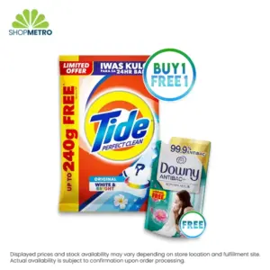 Buy 1 Tide Perfect Clean Powder Original Fresh 1.51kg Free Downy Antibac Refill 690ml