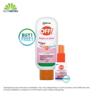 Buy 1 Sakura No Hana  Insect  Repellent Lotion 100ml Free Off Refresh Spritz Sakura 30ml