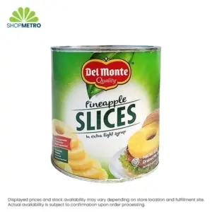 Del Monte Pineapple Sliced 836g