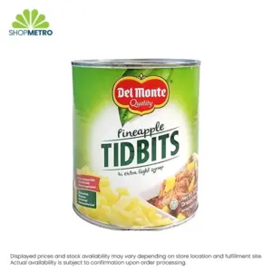 Del Monte Pineapple Tidbits 836g