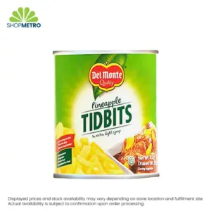 Del Monte Pineapple Tidbits 432g