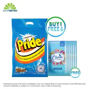 Buy 1 Pride Powder 2000g Free 6 Charm Blue All Day Fresh 30ml