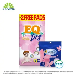 Buy 1 Eq Dry Econo Pack Small 40's Free Charmee Menstrual Pads 2's