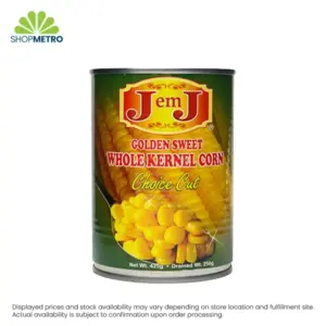J Em J Whole Kernel Corn 425g
