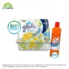 Buy 1 Glade Scented Gel Lemon 180g Free Mr. Muscle Bathroom Cleaner Regular 450ml