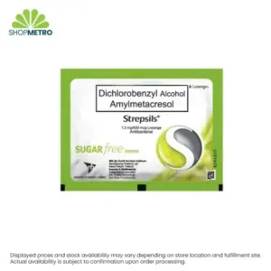 Strepsils Sugar-Free Lemon Lozenges 6s
