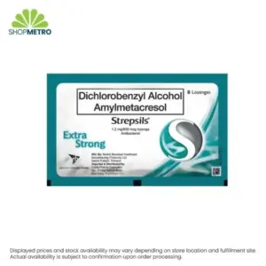 Strepsils Extra Strong Lozenges 8s