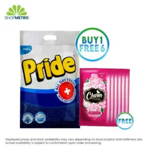 Buy 1 Pride Powder 2kg Free 6 Charm Red Berries & Blossom 30ml