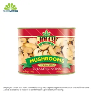 Jolly Mushroom Pieces and Stem 198g