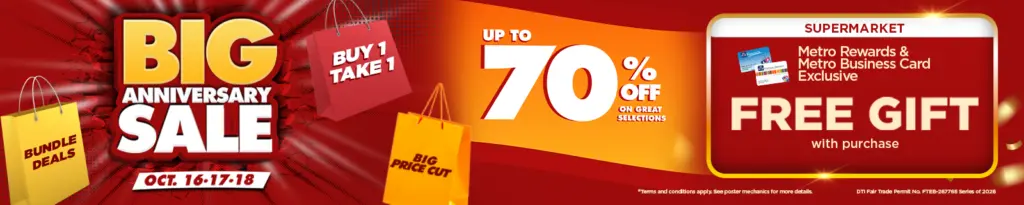 Big Anniversary Sale