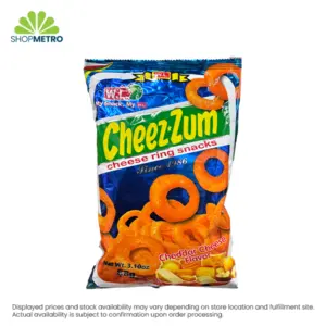 Cheezum Cheese Ring Snacks 88g