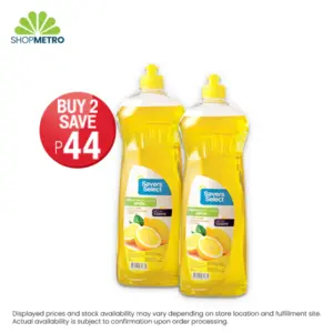 Buy 2 Savers Select Lemon Dishwashing Liquid 1L