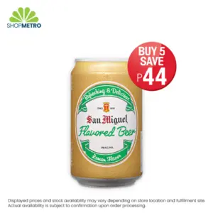 Buy 5 San Miguel Lemon Can 330ml