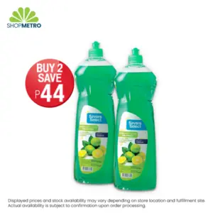 Buy 2 Savers Select Kalamansi Dishwashing Liquid 1L