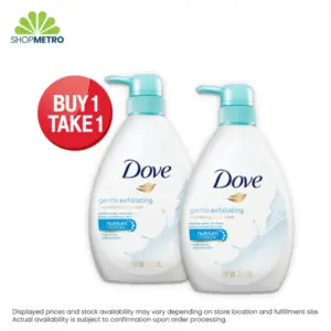 Buy 1 Take 1 Dove Body Wash Gentle Exfoliating Nourishing 550ml