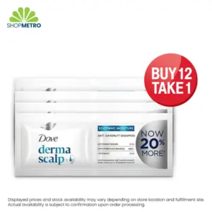 Buy 12 Take 1 Dove Derma Scalp Soothing Moisture Anti-Dandruff 12ml
