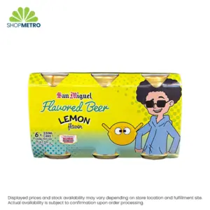 San Miguel Flavored Beer Lemon 330ml Meadpack