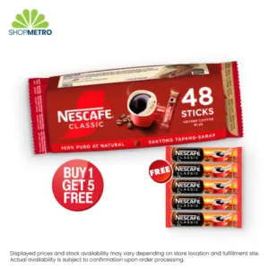 Buy 1 pack Nescafe Classic Sticks 1.9g Free 5pcs Nescafe Classic Sticks 1.9g