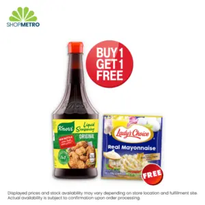 Buy 1 Knorr Liquid Ssoning Original 500ml Free Lady's Choice Real Mayo 72ml