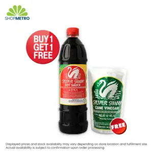 Buy 1 Silver Swan Soy Sauce Pet Bottle 1L Free Silver Swan Cane Vinegar 200ml