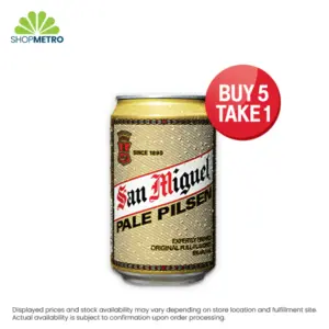 Buy 5 Take 1 San Miguel Beer N'Can 330ml